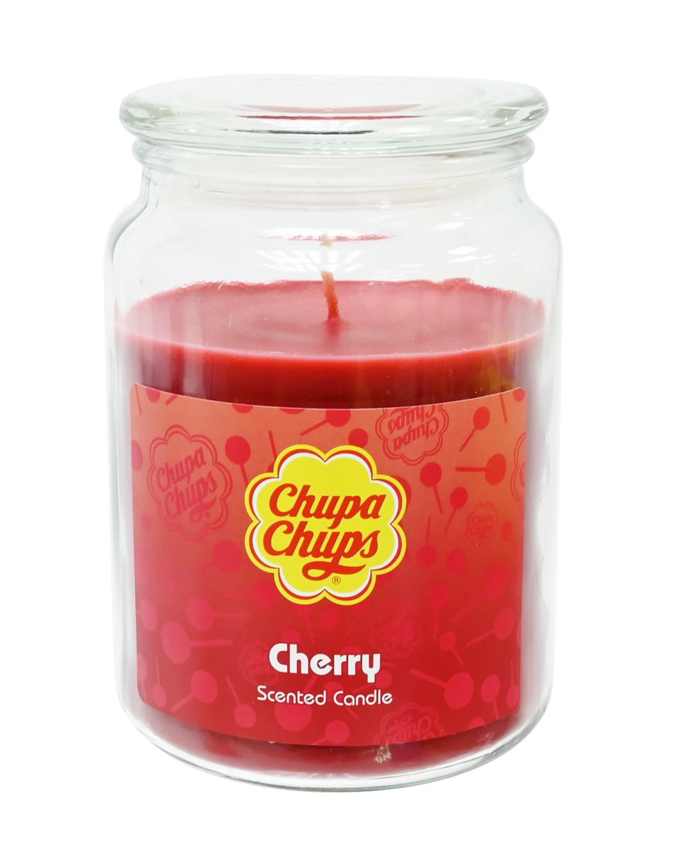 Chupa Chups 18oz Jar Candle Cherry