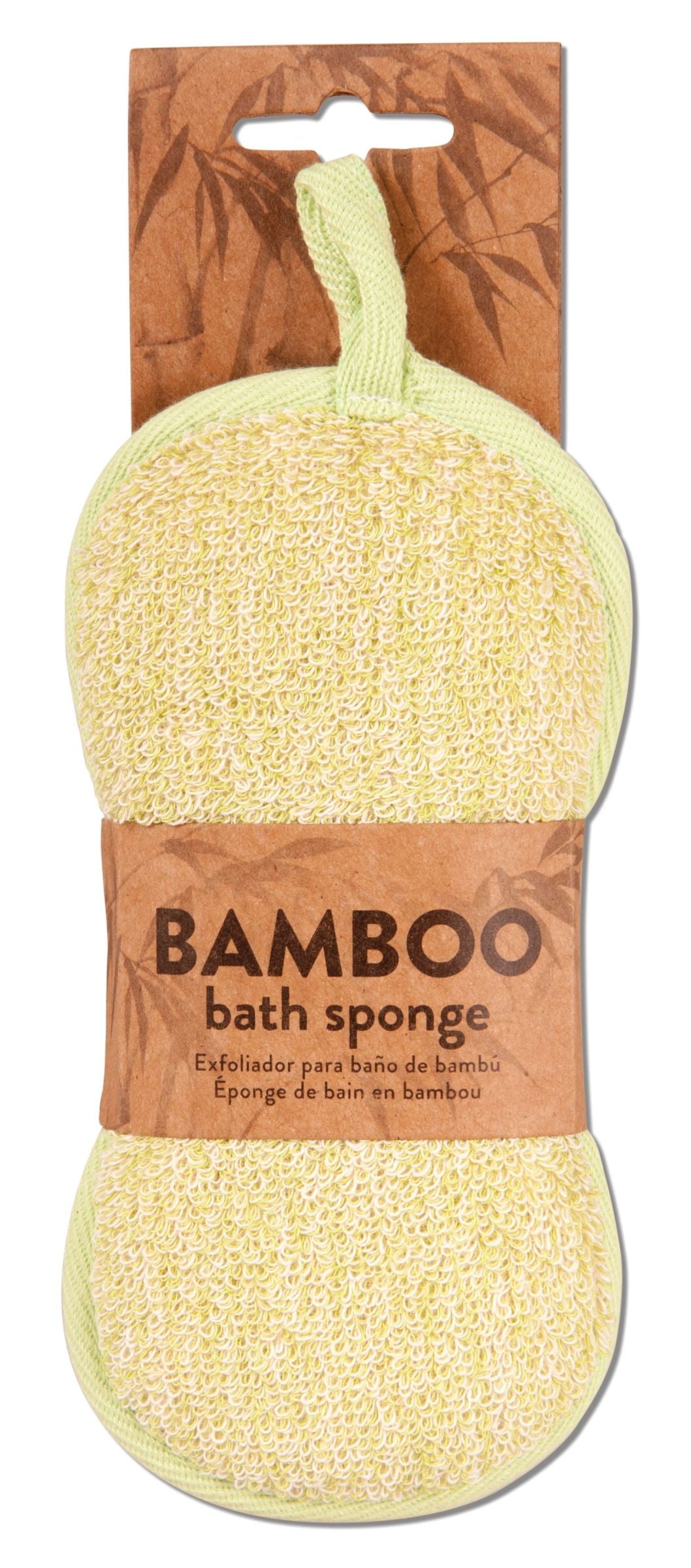 Bamboo Hanging Bath Sponge
