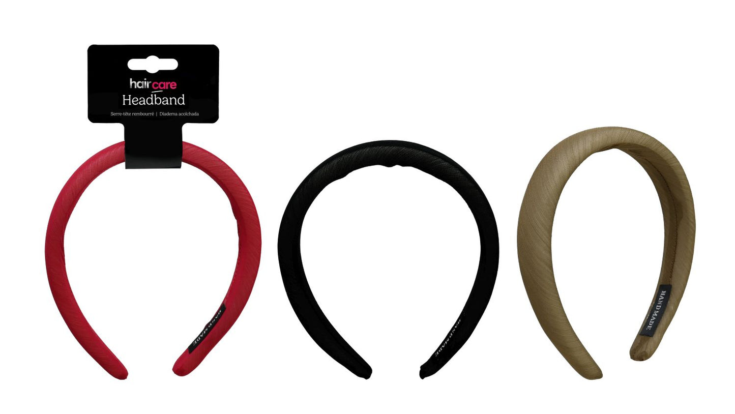 Headband Padded 3 Assorted