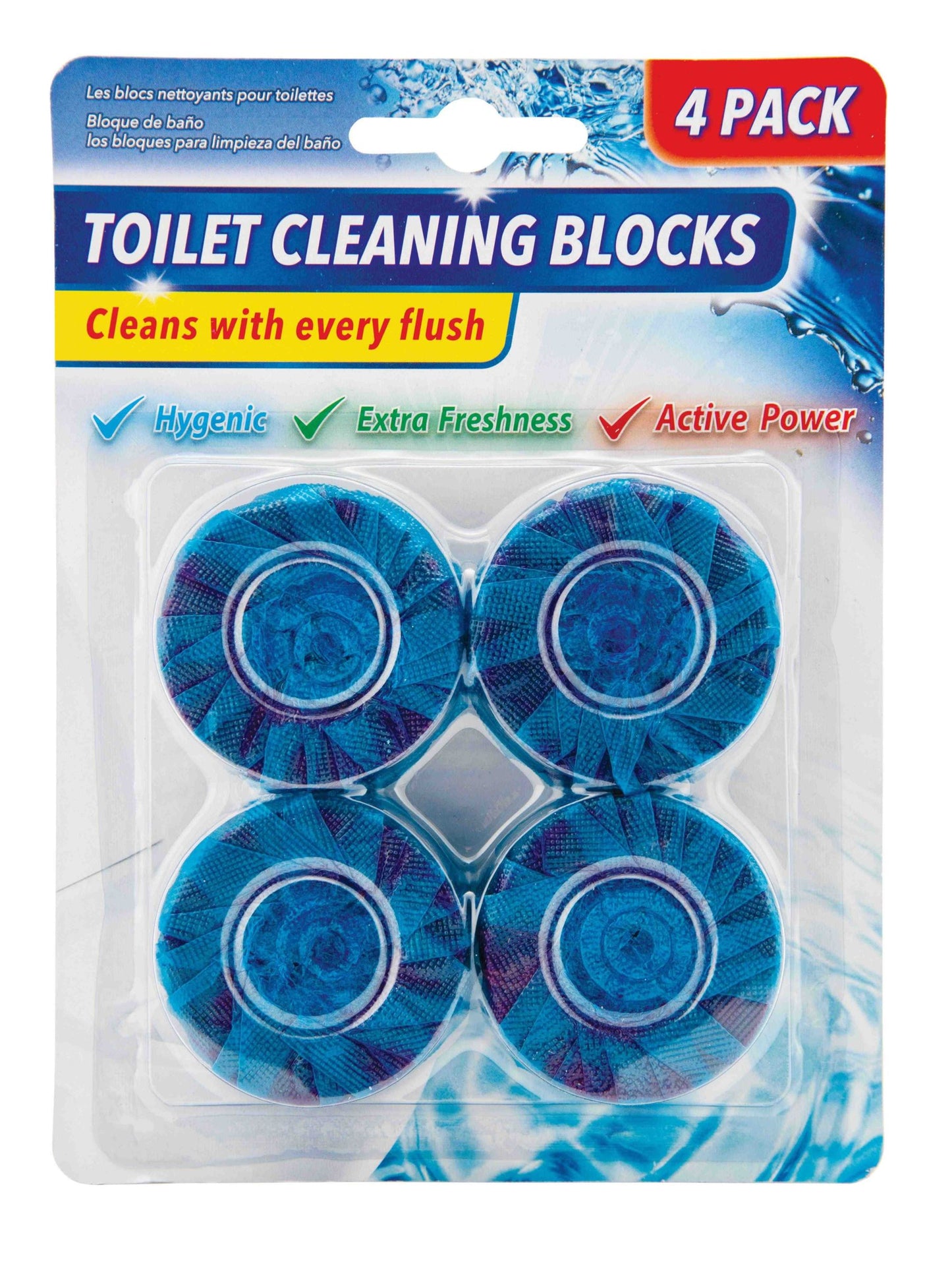 Toilet Cleaning Blocks 48g 4 Pack