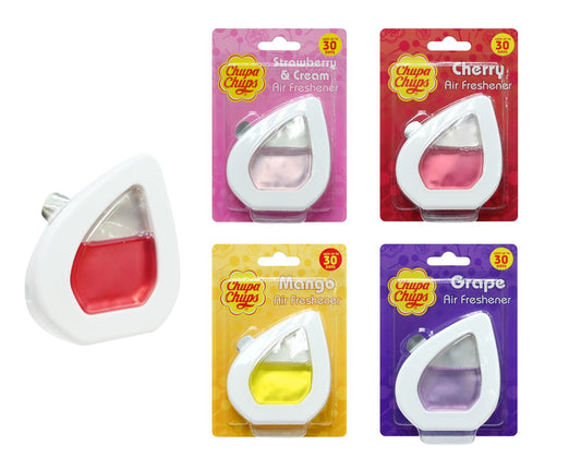 CHUPA CHUPS AIR FRESHENER SCENTED 4ASST 7.5ML