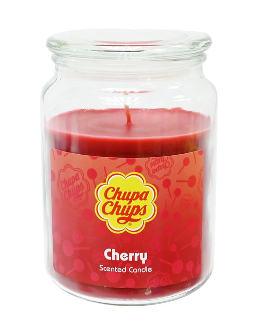 Chupa Chups 18oz Jar Candle Cherry