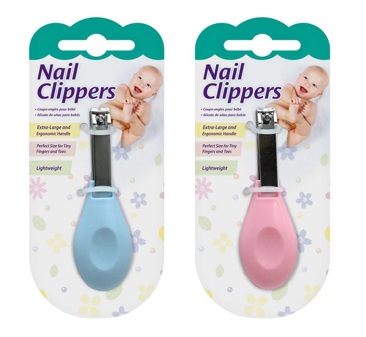 Baby Nail Clipper with Catcher - 2 Colors