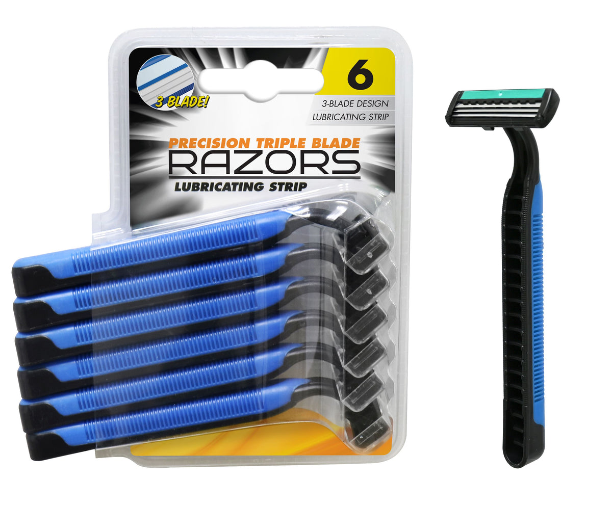 Mens Disposable Razors 6-Pack - Value Set