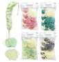 Bath Scrub & Ball 3 Piece 4 Assorted Colours