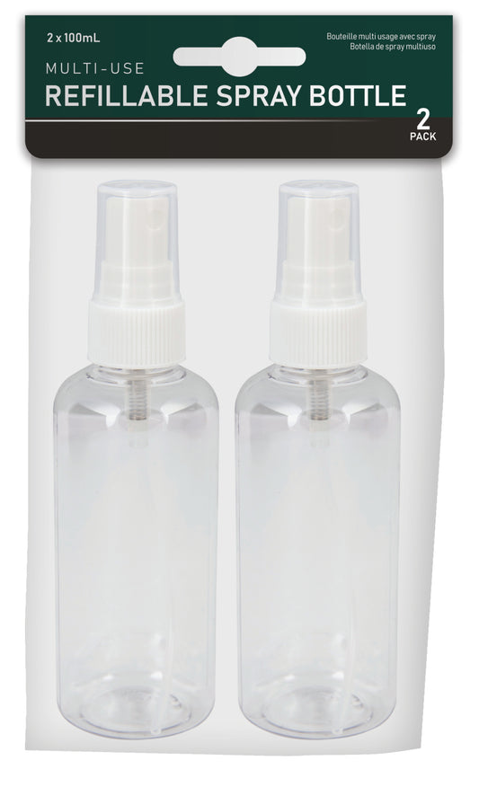 Spray Bottle Mutli-Use 100mL 2Pack