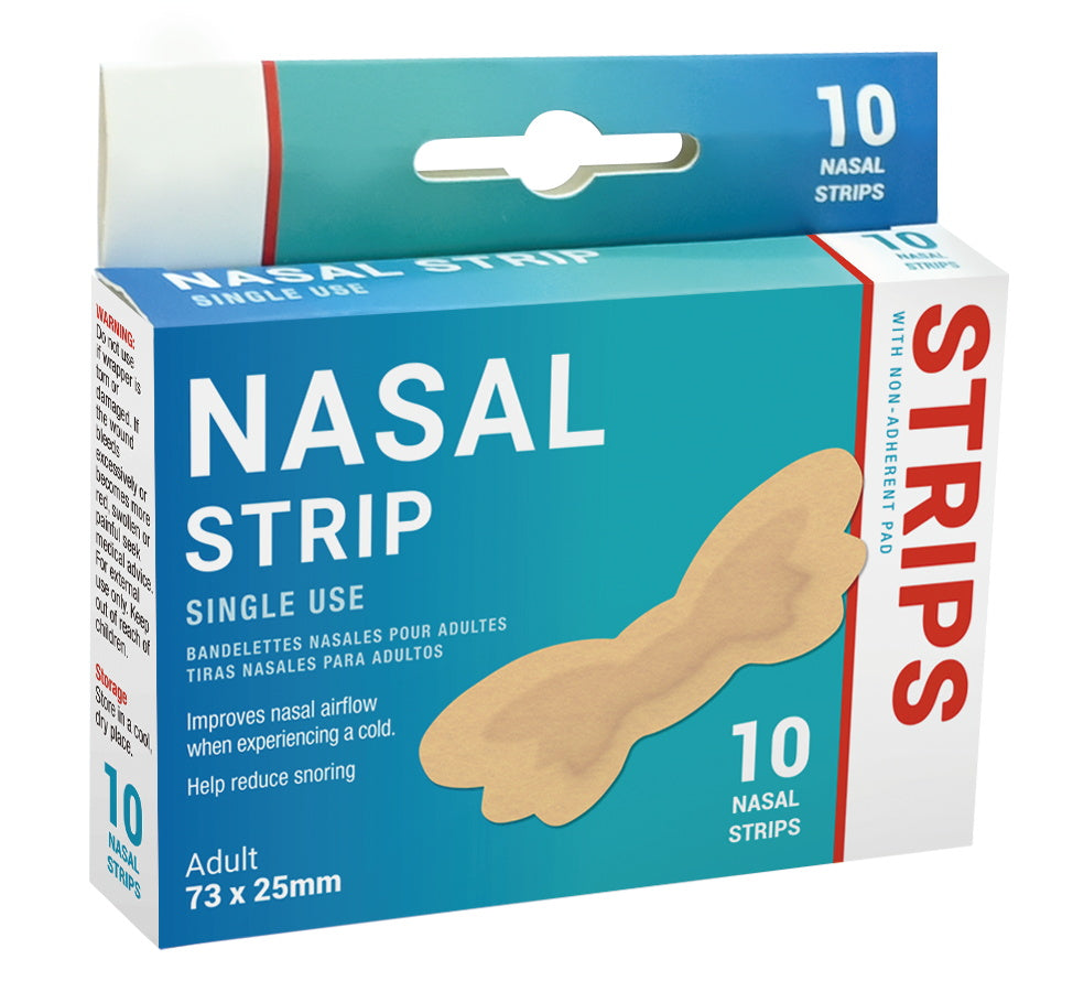 Nasal Strips 10-Pack - Adult Size