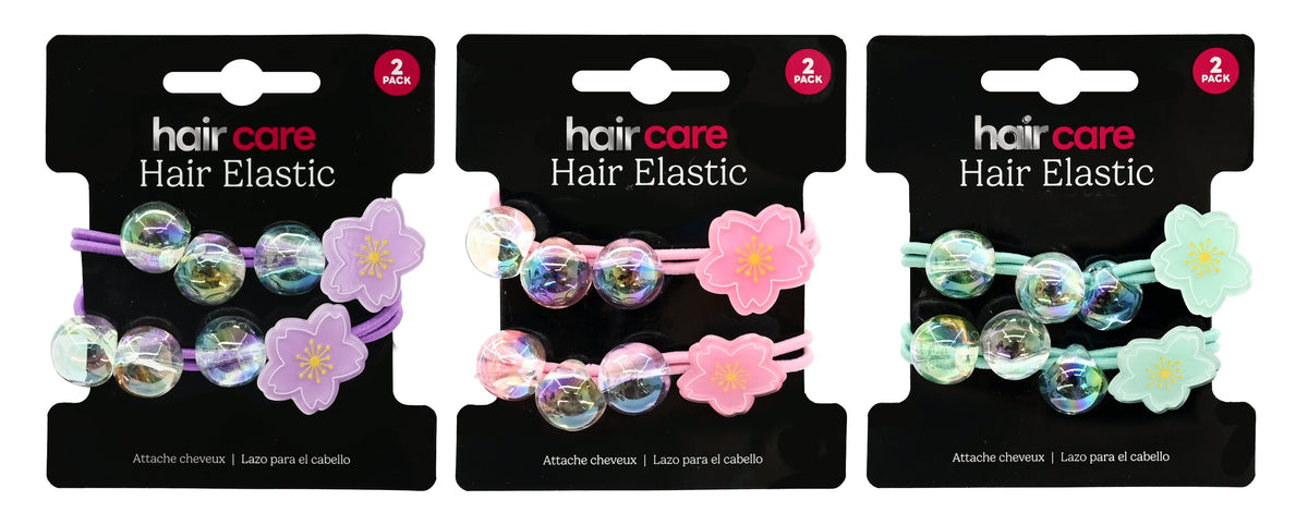 Hair Tie 2 Pack 3 Assorted