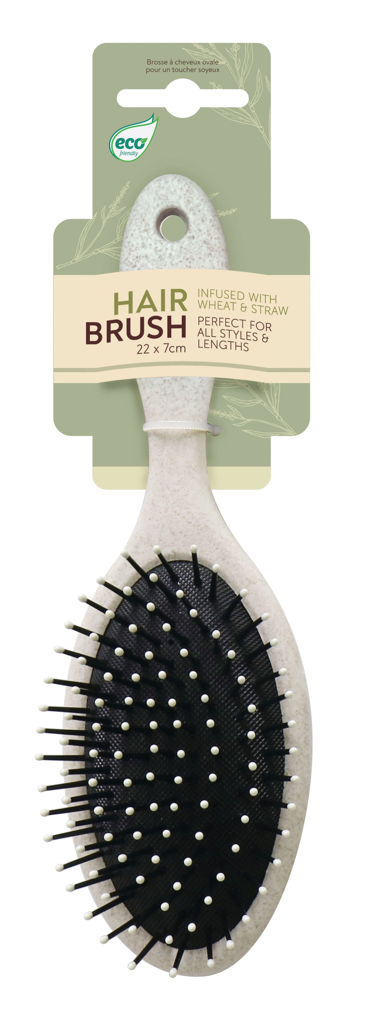 Eco-Friendly Hair Brush - Sustainable Materials