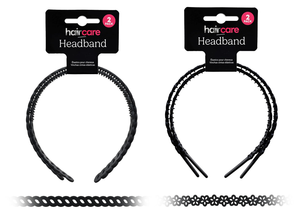 Headbands 2-Pack - 2 Assorted Styles