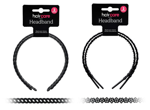 Headbands 2-Pack - 2 Assorted Styles