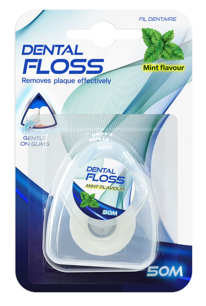 Mint Dental Floss 50m - Fresh Flavor
