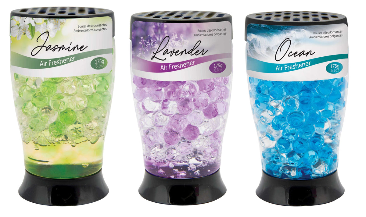 Gel Bead Air Freshener 175g - 3 Assorted Scents