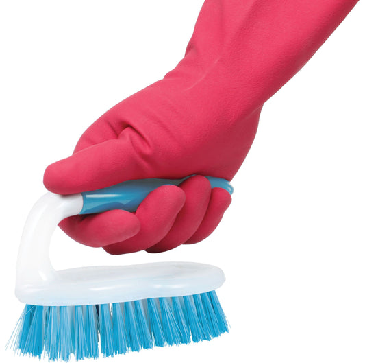 Bax Scrub Brush with Handle 15cm