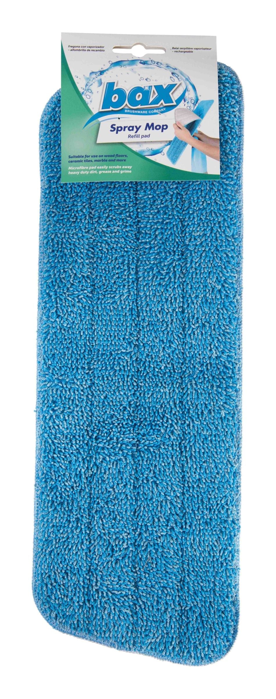 Bax Spray Mop - Refill Pad 14 x 40cm