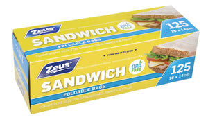 Sandwich Bags 16x14cm - 125 Pack Value