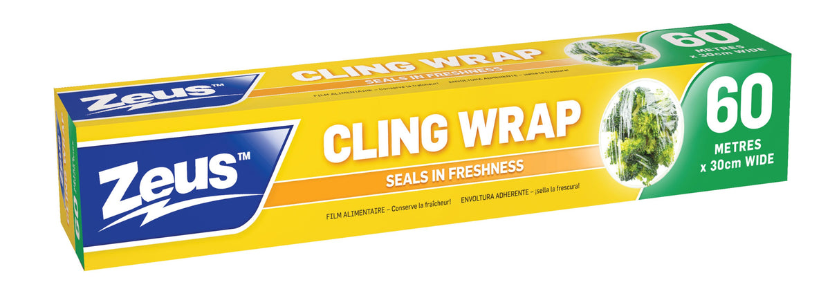 Cling Wrap 60m Roll - Food Preservation Film