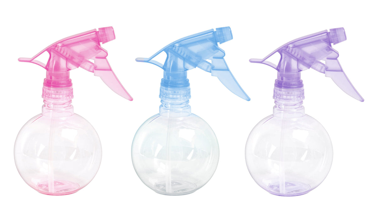 Pastel Spray Bottles 350mL - 3 Assorted Colors