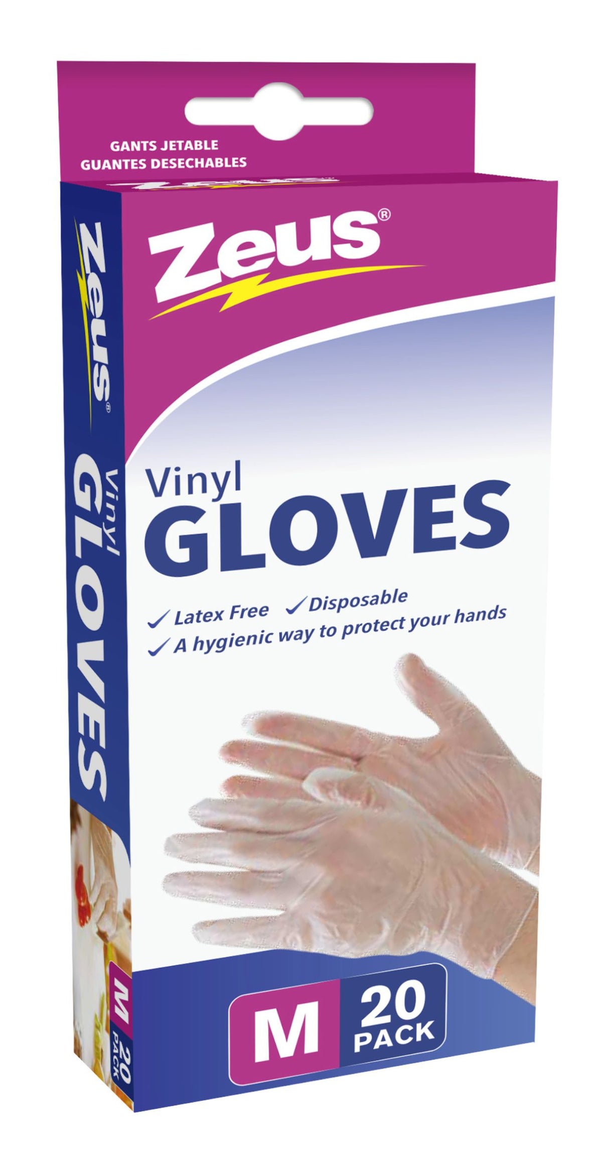 Gloves Disposable Medium 20 Pack