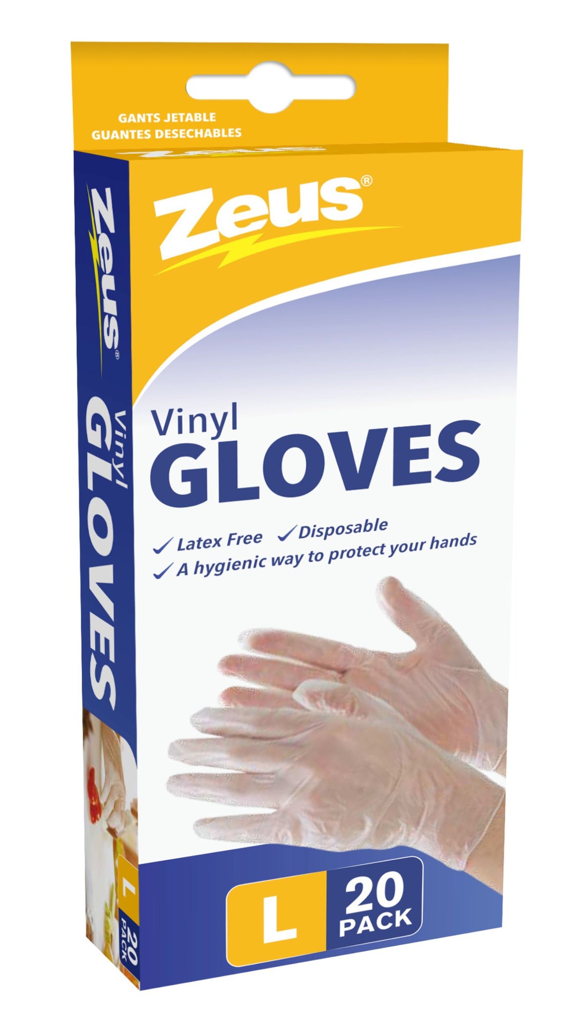 Gloves Disposable Large 20 Pack