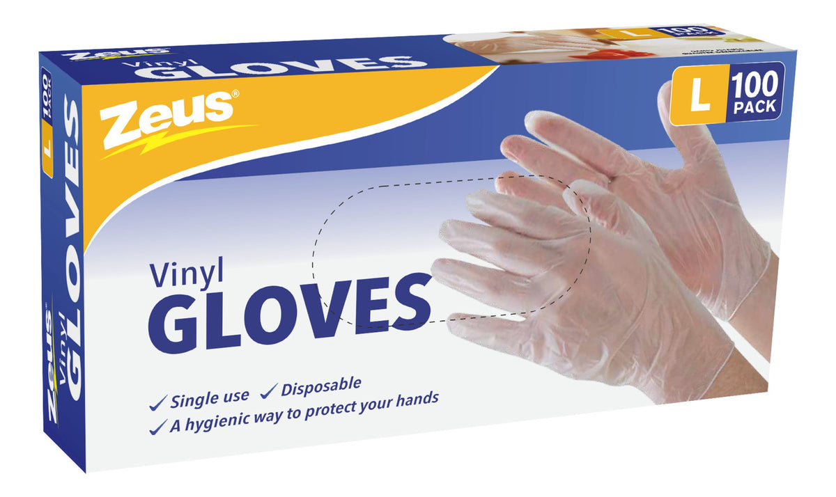 Gloves Disposable Large 100 Pack