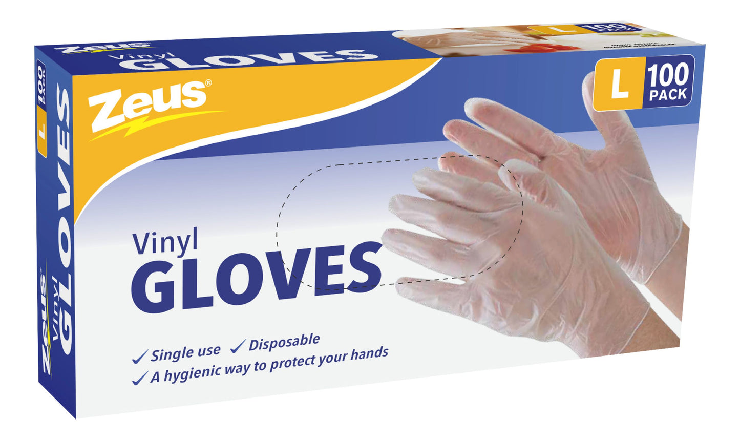 Gloves Disposable Large 100 Pack