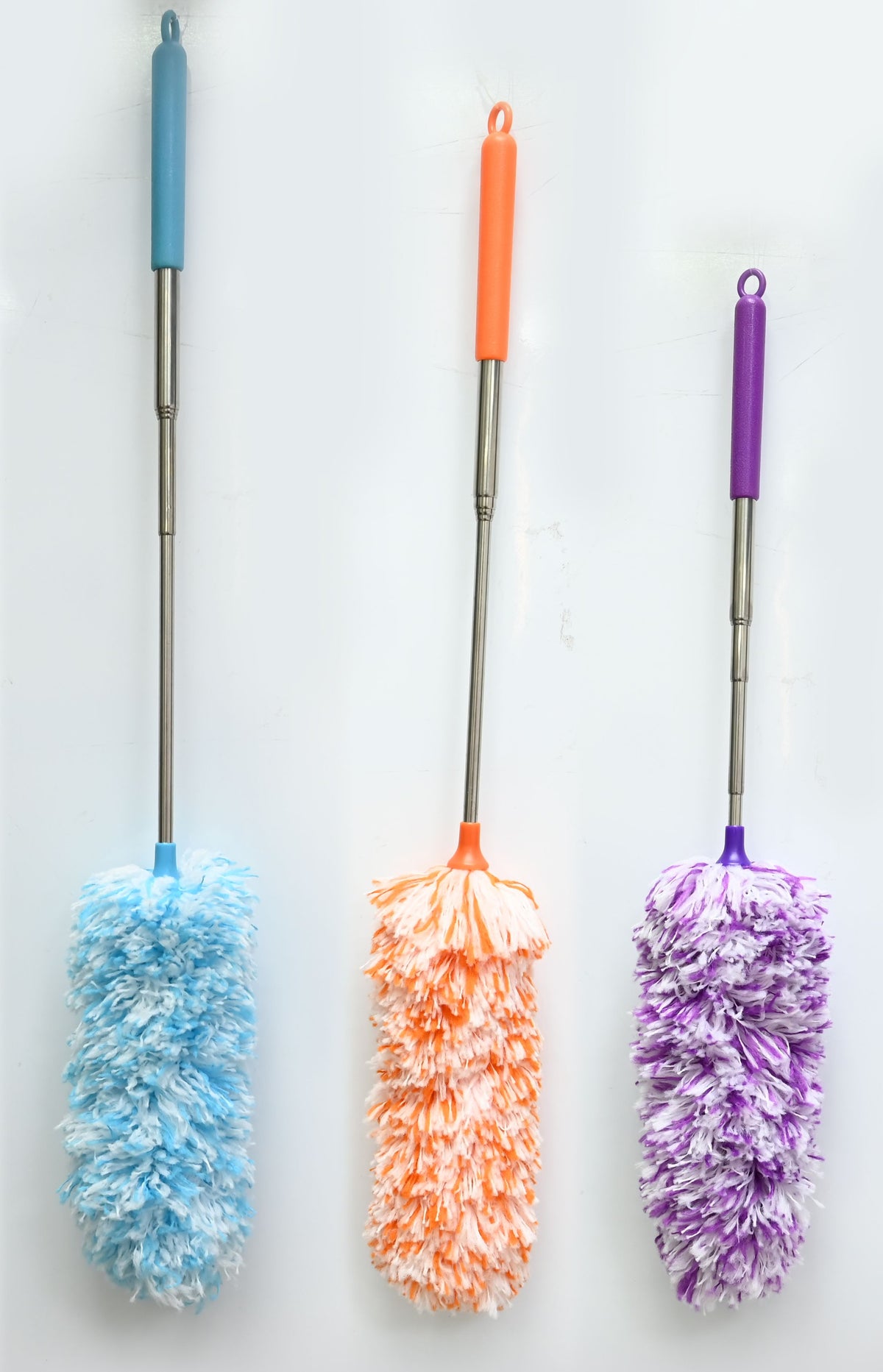 Mini Microfibre Duster Extendable 3 Asstd Clrs