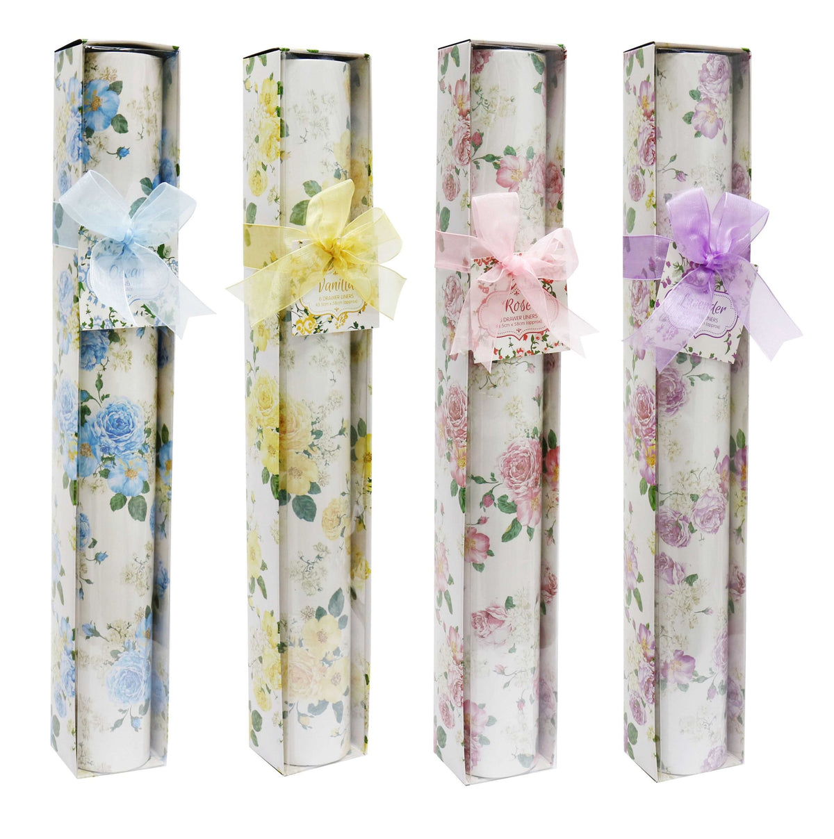 Scented Drawer Liners - 4 Assorted Fragrances