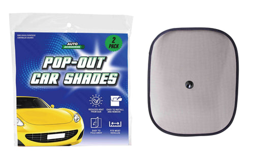 Pop-Out Car Window Shades 2-Pack - Side Window