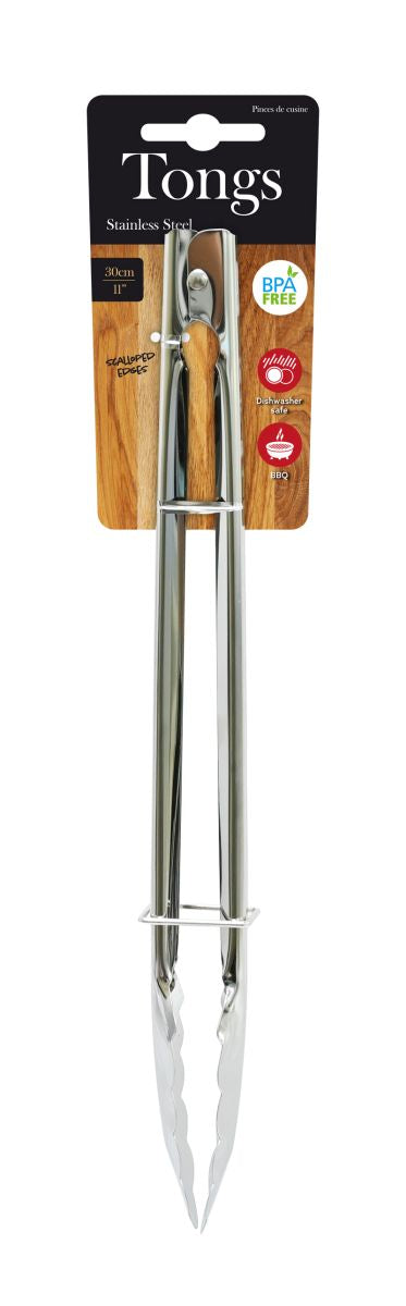 Tongs Stainless Steel 30cm