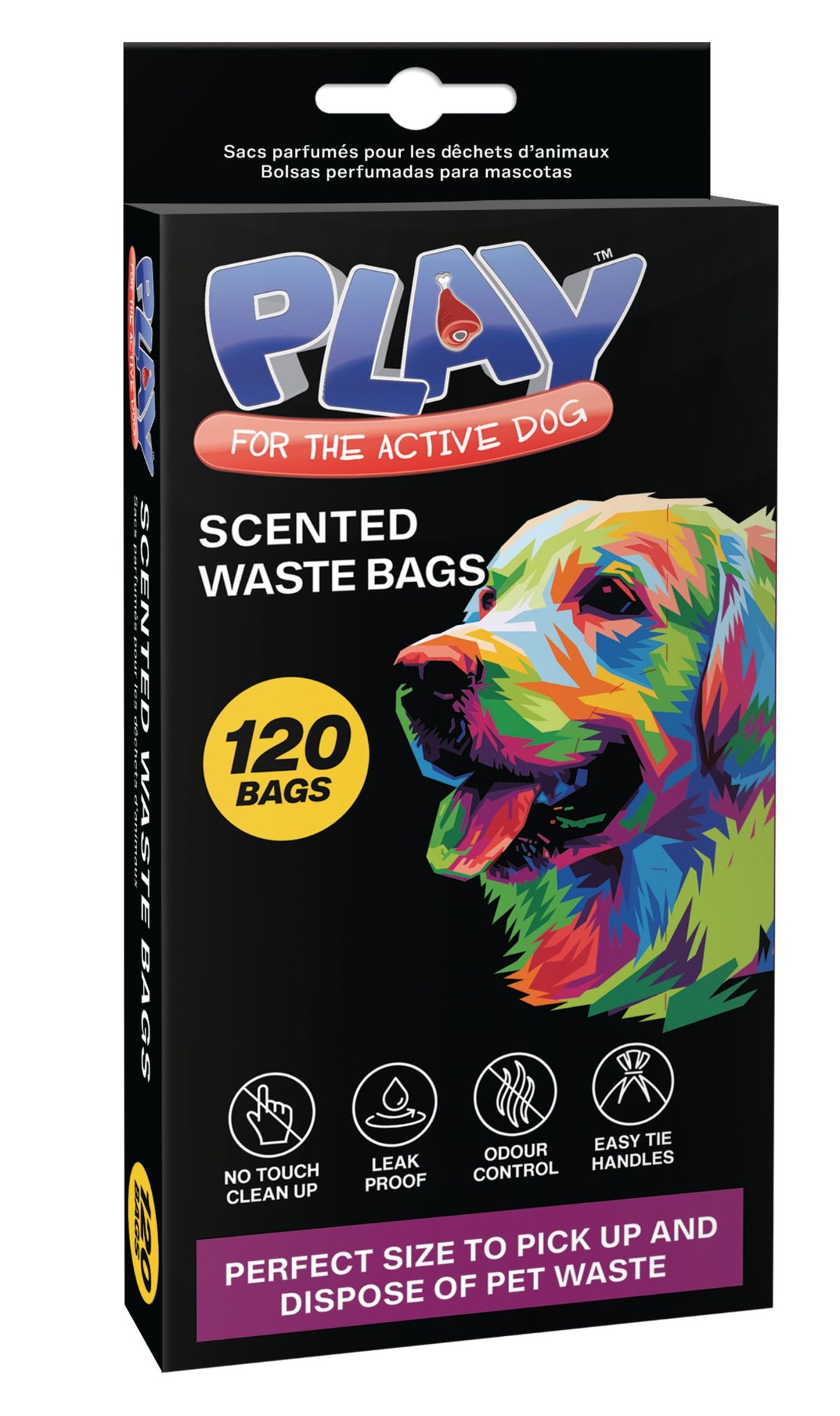 Scented Dog Waste Bags 120-Pack