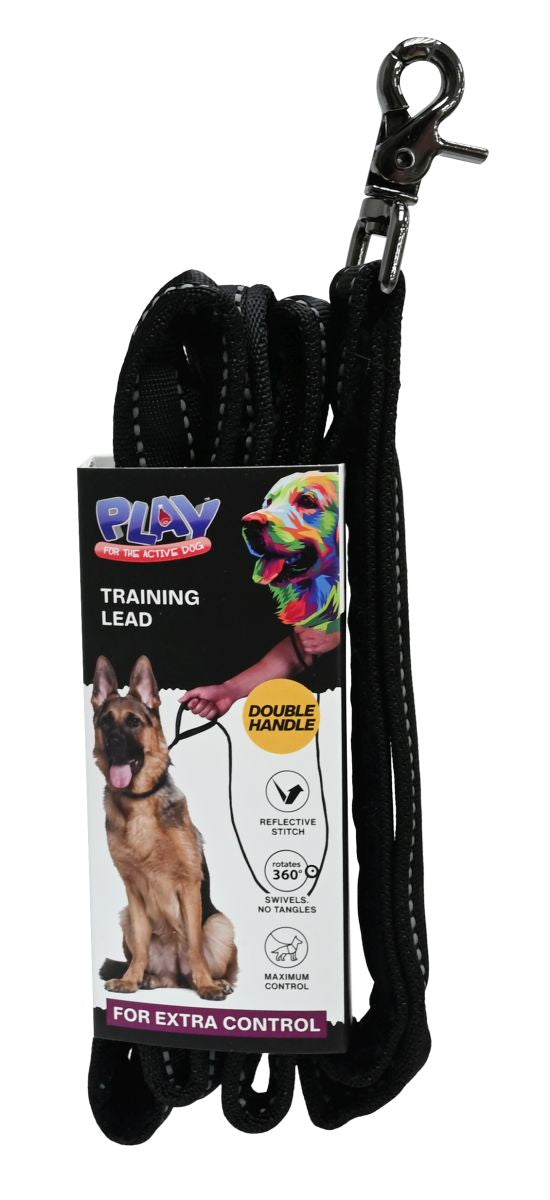 Dog Training Lead 1.8m - Dual Handle Design