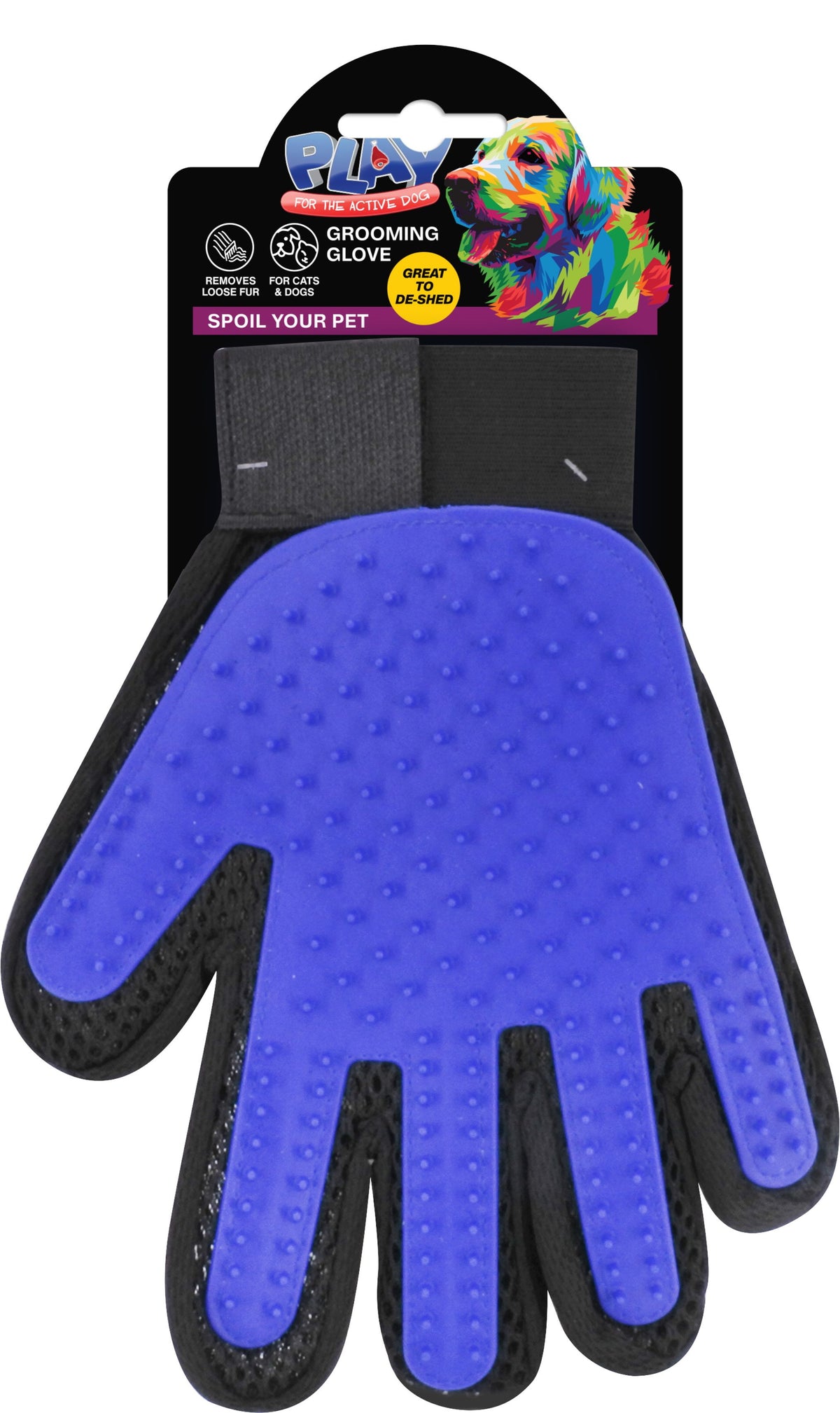 Pet Grooming Glove - Gentle Deshedding