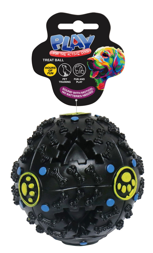 Dog Treat Ball 9.3cm - Interactive Toy