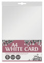 White Card A4 220gsm 6 Sheets