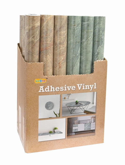 Adhesive Vinyl 45cm x 2m 2 Assorted