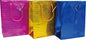Gift Bag Holograph 18 x 23cm Medium 3 Assorted Colours