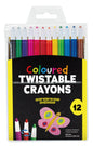 Twistable Crayons Bright Colours 12 Pack