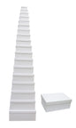 18 set Gift Boxes White