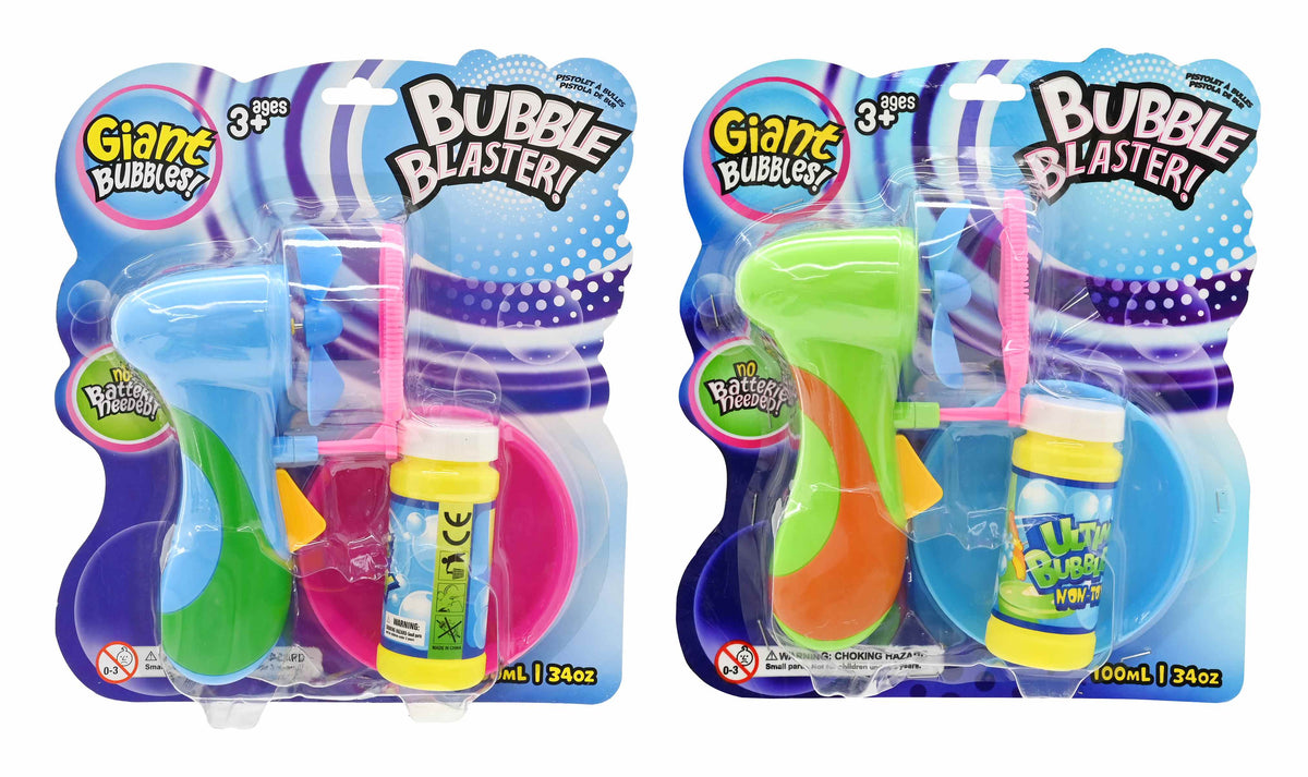 Giant Bubble Blaster 100mL 2 Assorted Colours