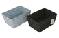 Basket Non-Woven 33 x 24 x 16cm 2 Assorted Colours